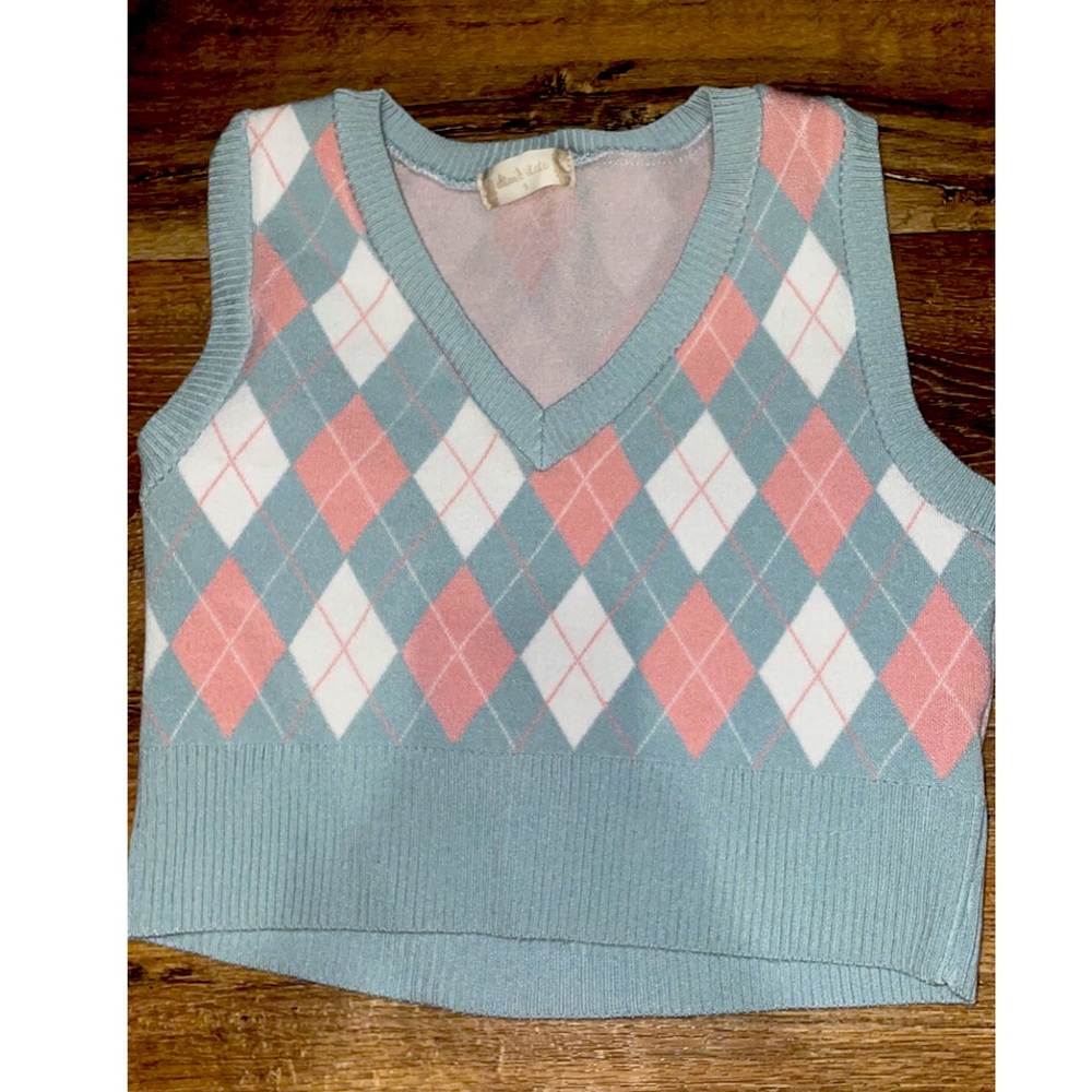 Altard State cropped Sweater Vest